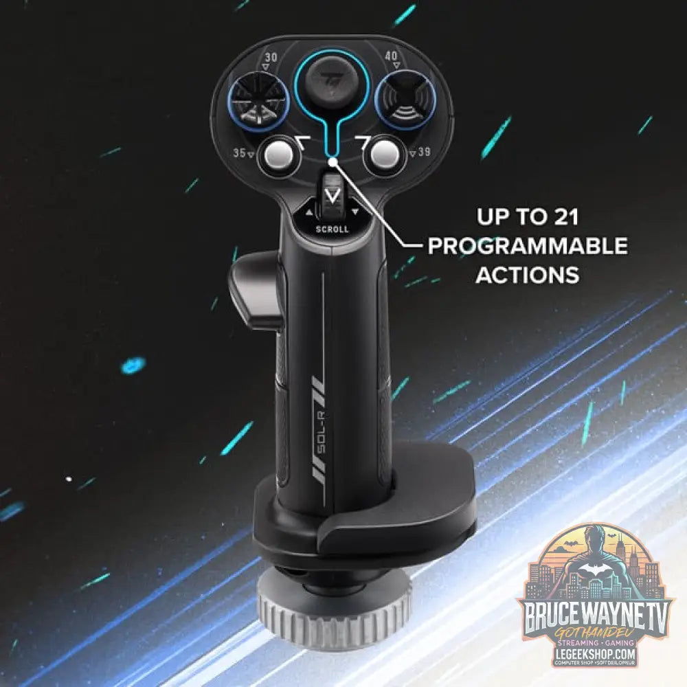 Thrustmaster Sol-R 3 AVA Add-On Grip, Joystick - Thrustmaster - vue 5