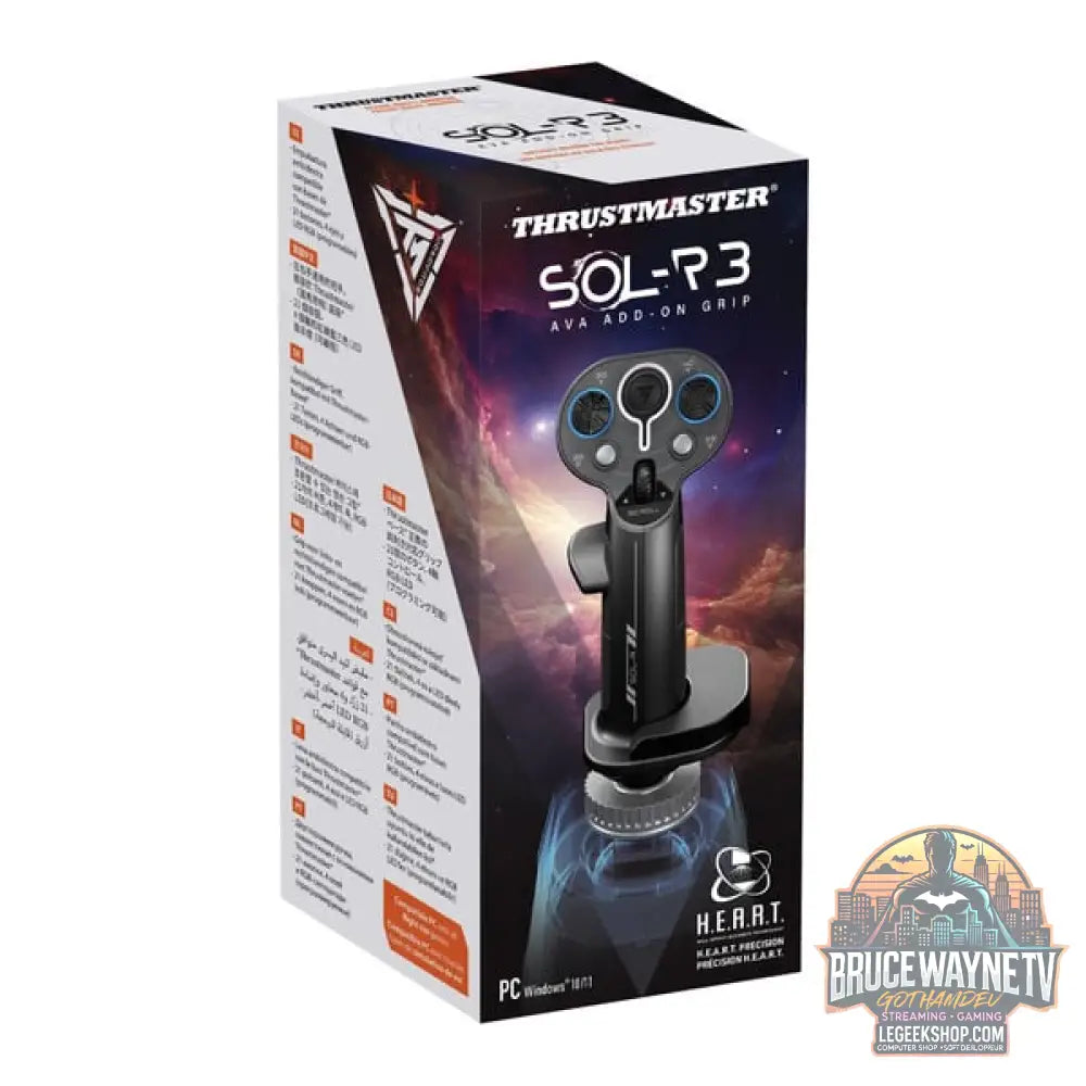 Thrustmaster Sol-R 3 AVA Add-On Grip, Joystick - Thrustmaster - vue 12