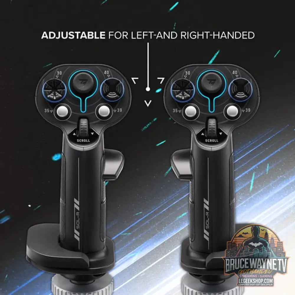 Thrustmaster Sol-R 3 AVA Add-On Grip, Joystick - Thrustmaster - vue 10