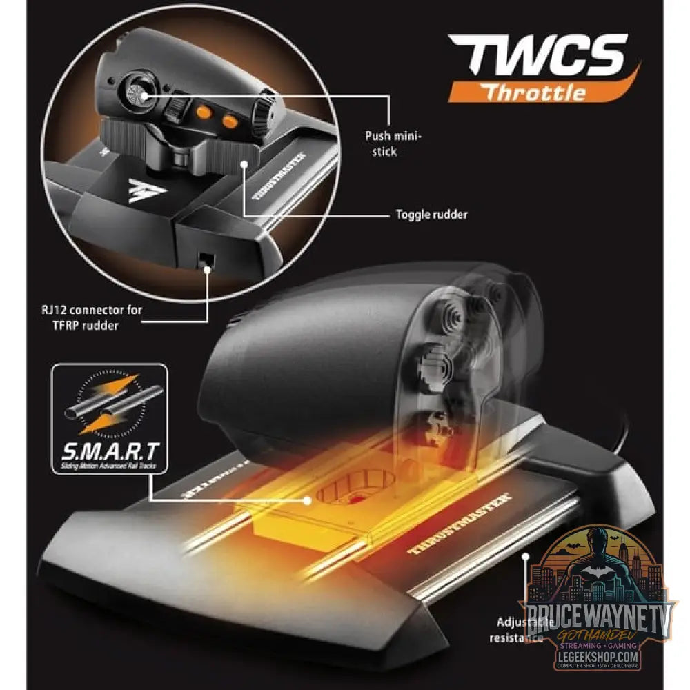 Thrustmaster T.16000M FCS Hotas - Thrustmaster - vue 10