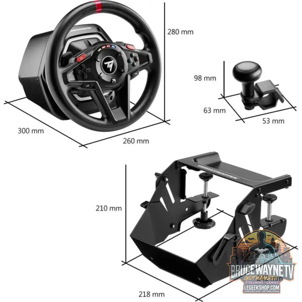 Thrustmaster T128 SimTask Pack, Lenkrad - Thrustmaster - vue 6