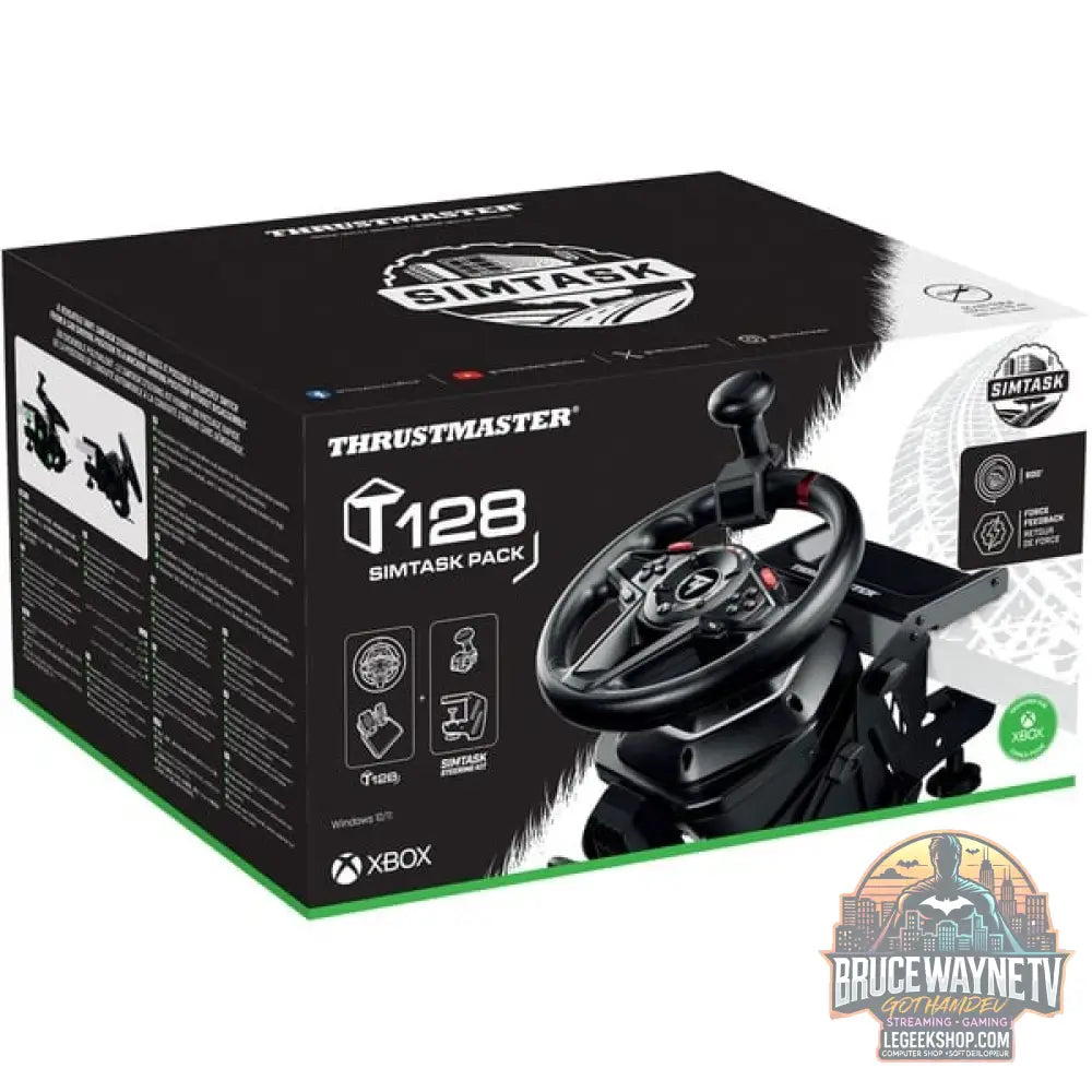 Thrustmaster T128 SimTask Pack, Lenkrad - Thrustmaster - vue 7
