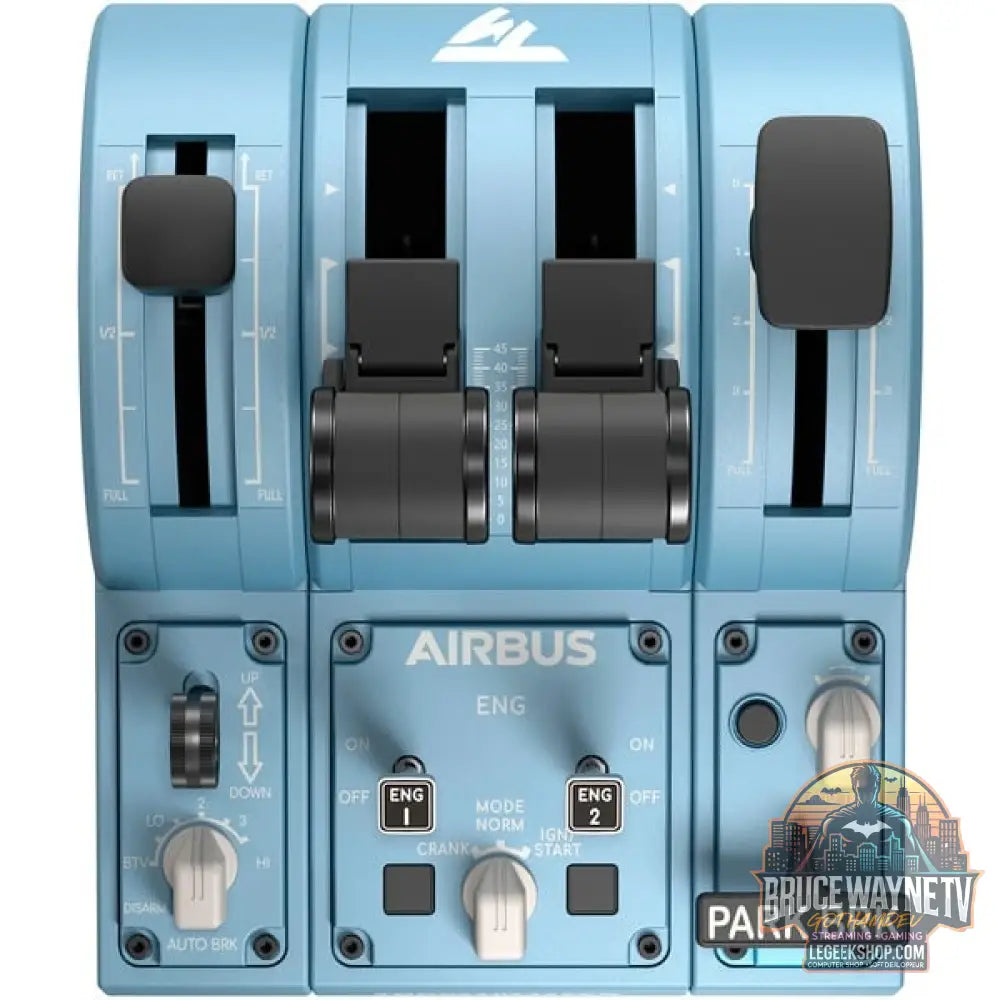 Thrustmaster TCA Quadrant Add-On Airbus Edition, Schubregler - Thrustmaster - vue 4