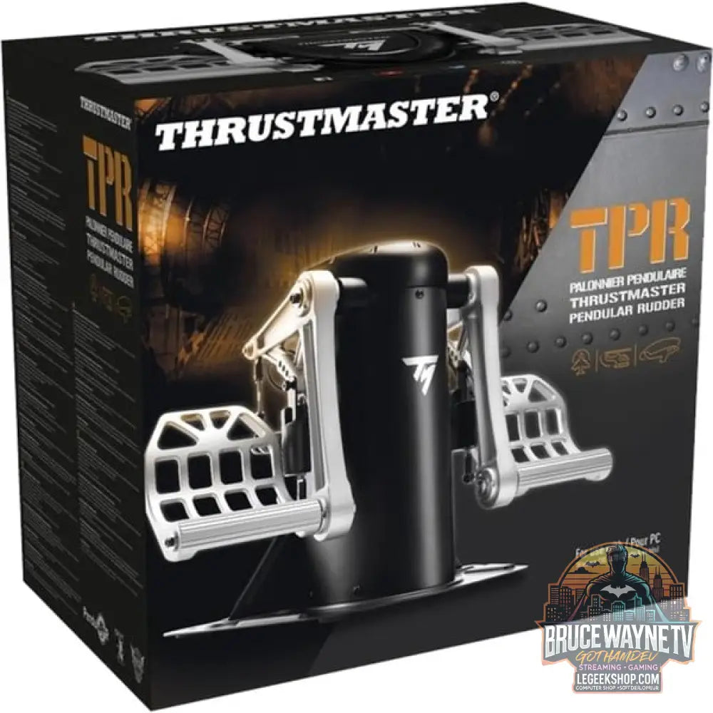 Thrustmaster TPR Pendular Rudder Add-On, Pedale - Thrustmaster - vue 14