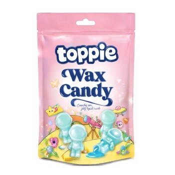Toppie Wax Candy Astronaut Blueberry 40 Gr x 12