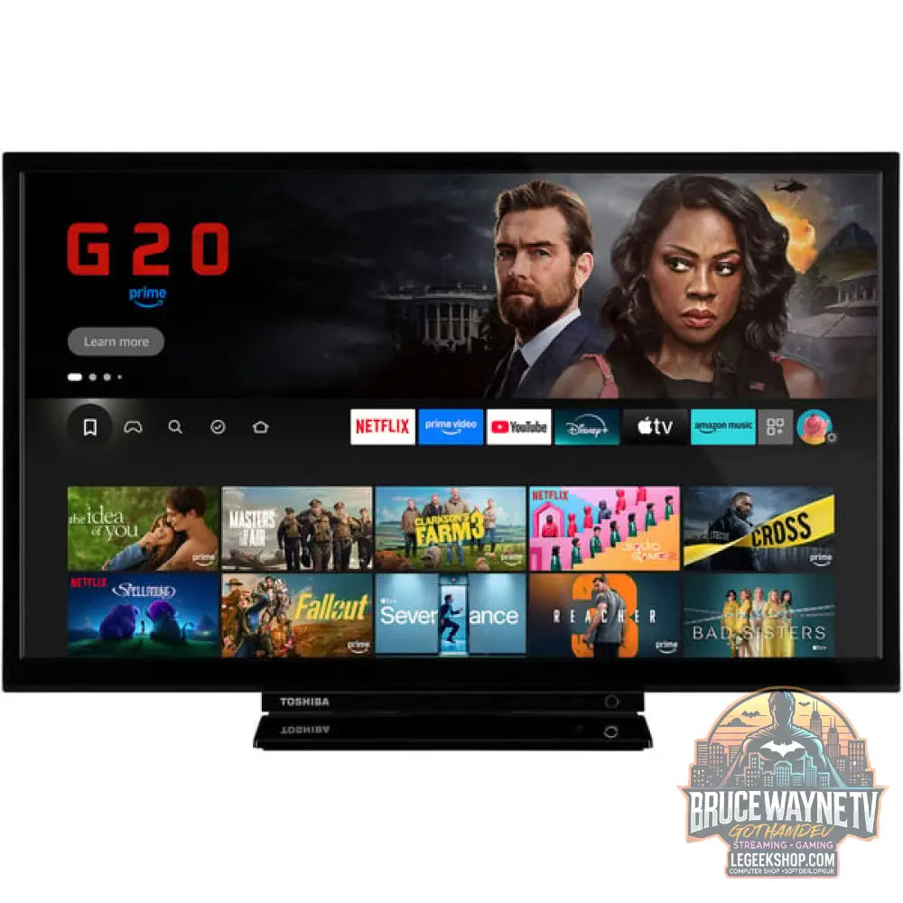 Toshiba 24WF3F63DAR, LED-Fernseher - Toshiba - vue 2