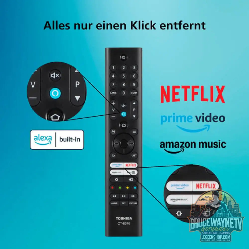 Toshiba 24WF3F63DAR, LED-Fernseher - Toshiba - vue 8