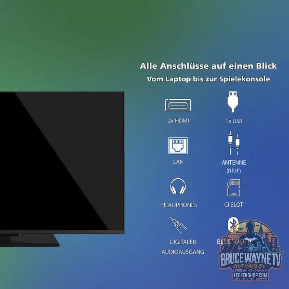Toshiba 40QV3F63DAZ, QLED-Fernseher - Toshiba - vue 3