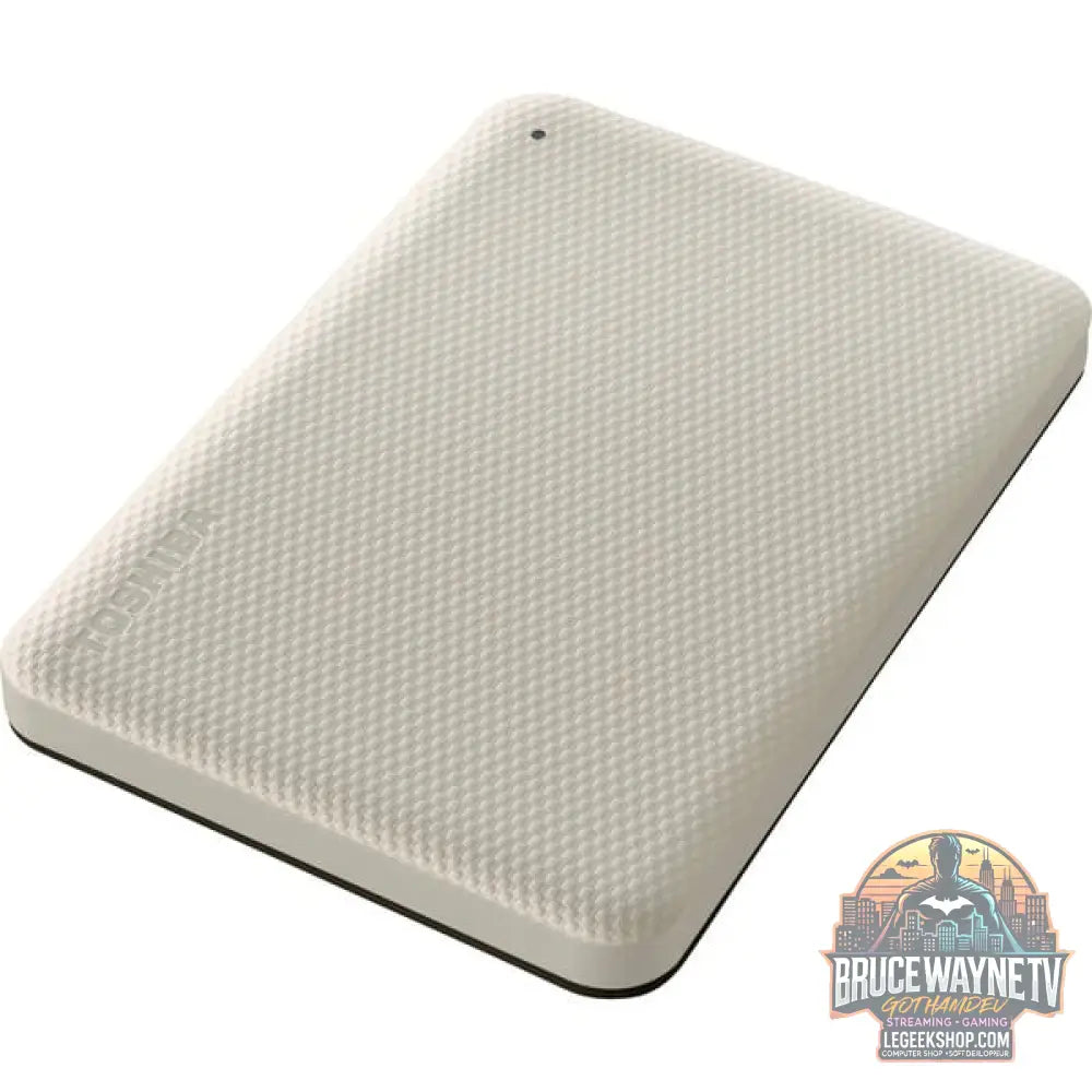 Toshiba Canvio Advance 1 TB, Externe Festplatte beige, Micro-USB-B 3.2 Gen 1 (5 Gbit/s) - Toshiba - vue 4
