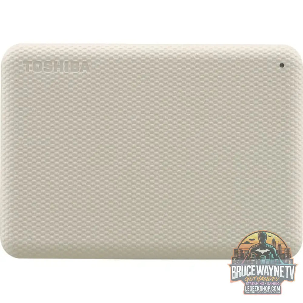 Toshiba Canvio Advance 2 TB, Externe Festplatte beige, Micro-USB-B 3.2 Gen 1 (5 Gbit/s) - Toshiba - vue 2