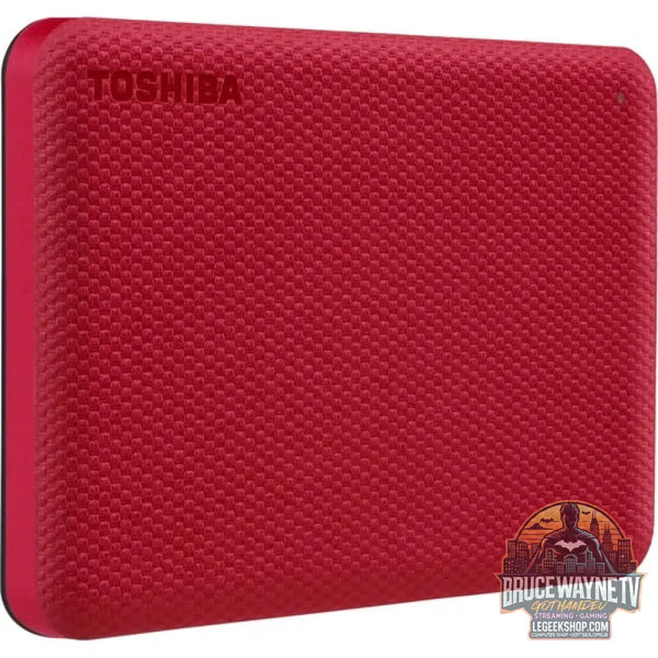 Toshiba Canvio Advance 2 TB, Externe Festplatte rouge, Micro-USB-B 3.2 Gen 1 (5 Gbit/s) - Toshiba