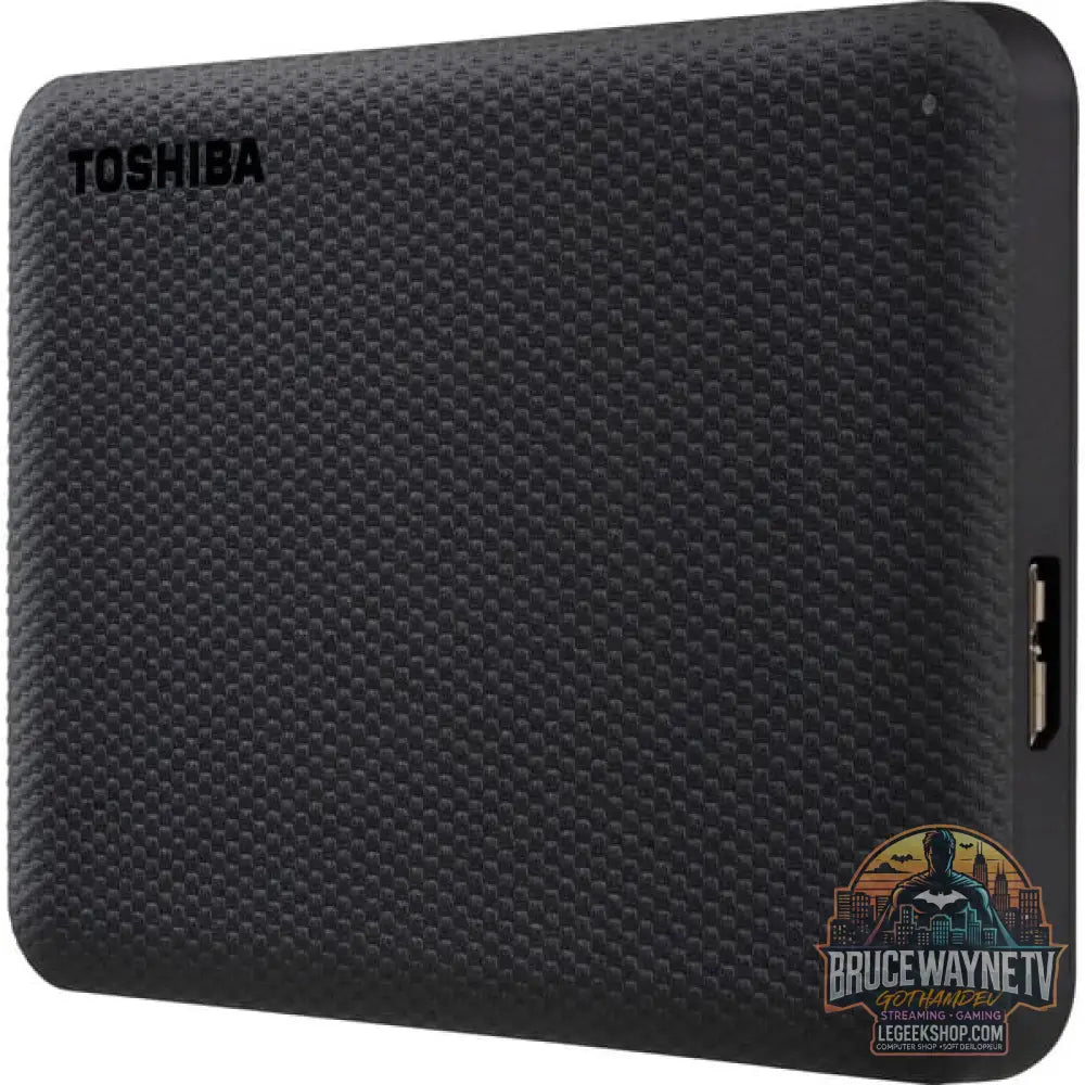 Toshiba Canvio Advance 4 TB, Externe Festplatte noir, Micro-USB-B 3.2 Gen 1 (5 Gbit/s) - Toshiba - vue 3
