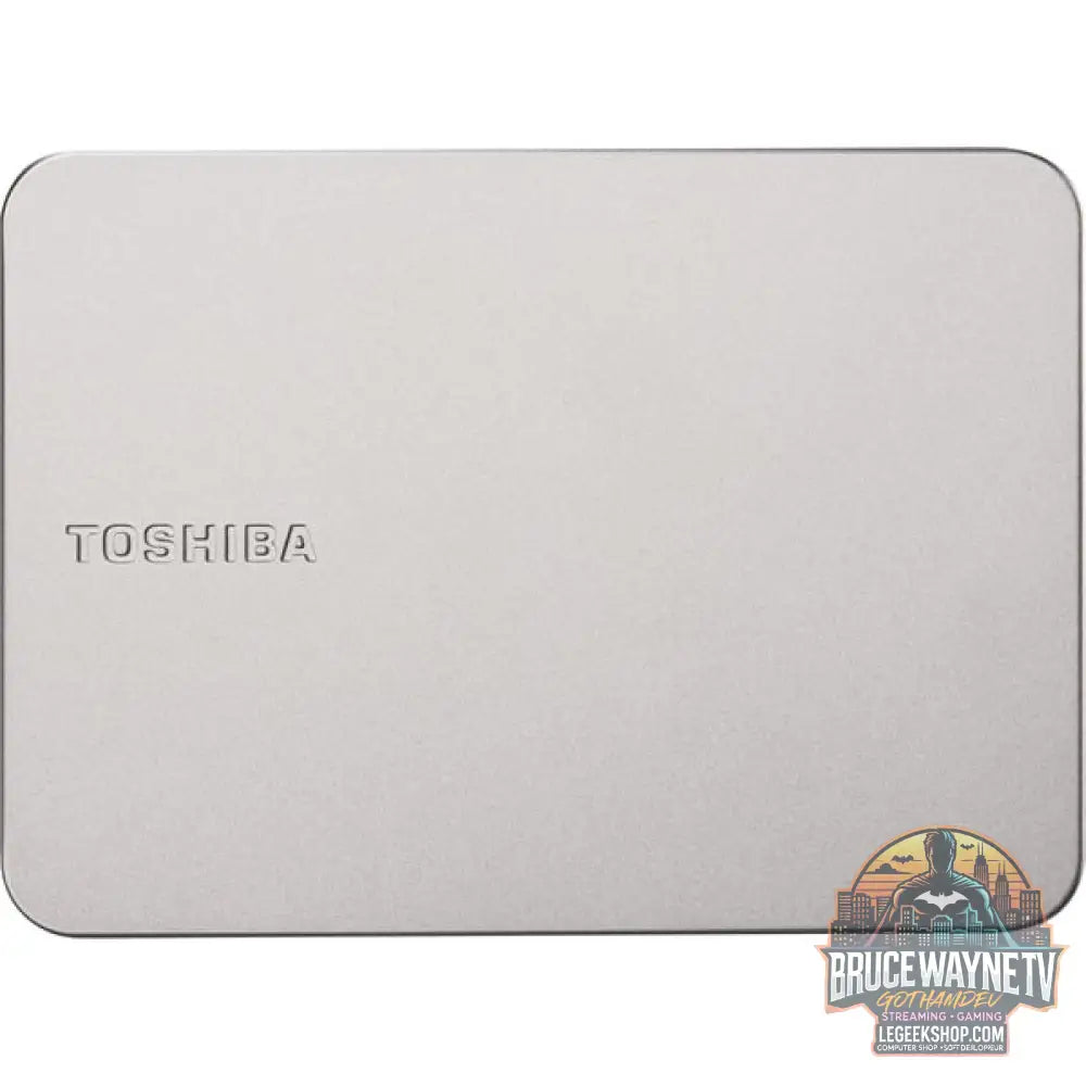 Toshiba Canvio Flex 2TB, Externe Festplatte hellargent, USB-C / USB-A - Toshiba - vue 2