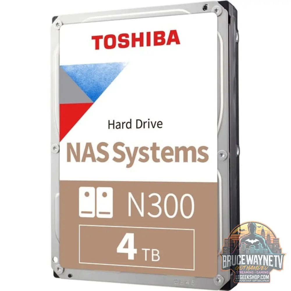 Toshiba N300 4 TB, Festplatte SATA 6 Gb/s, 3,5" - Toshiba - vue 2