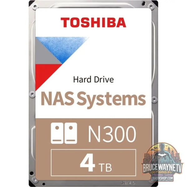 Toshiba N300 4 TB, Festplatte SATA 6 Gb/s, 3,5" - Toshiba