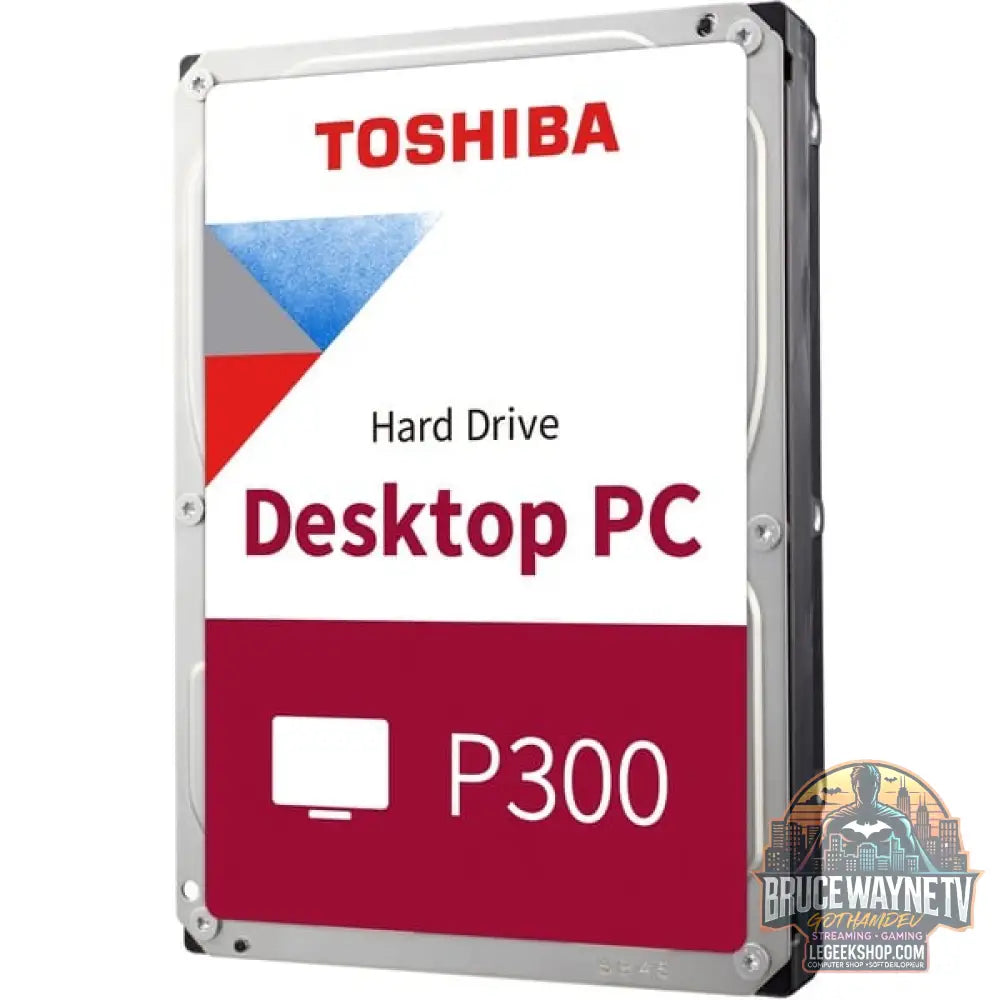 Toshiba P300 6 TB, Festplatte SATA 6 Gb/s, 3,5", Bulk - Toshiba - vue 2