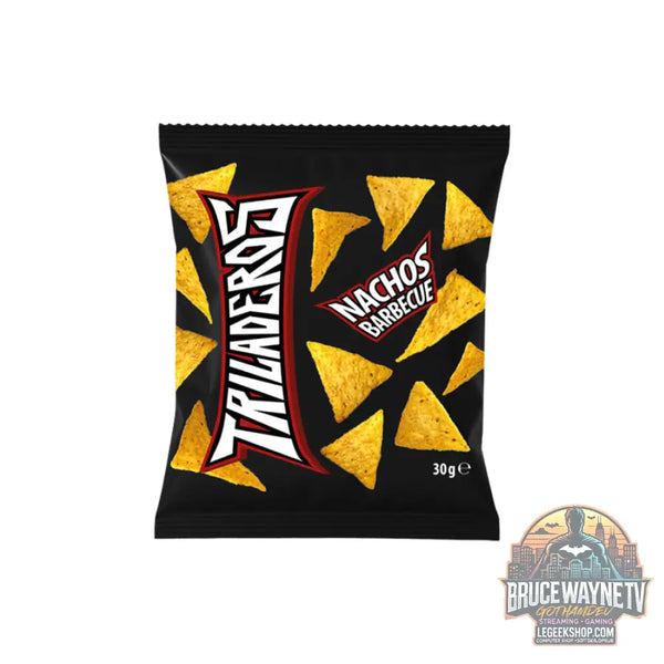 Triladeros Nachos BBQ nachos au barbecue de 30g (Paquet de 36) - Snacks & boissons importés