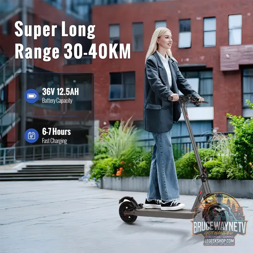 Trottinette électrique adulte SUNNIGOO 350W avec application 36V 10.4Ah vitesse 30 km/h légère longue autonomie 30