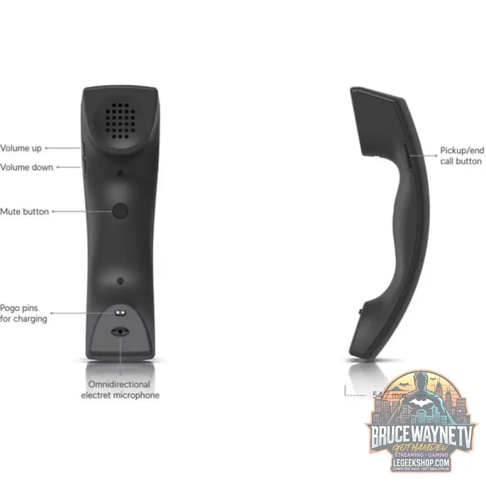 Ubiquiti UT-G3-Handset Wireless Handset, Mobilteil - Ubiquiti - vue 11