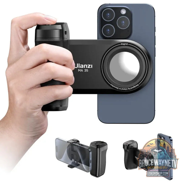 Ulanzi MA35 Poignée Smartphone MagSafe Obturateur Bluetooth - Stabilisateur Photo Vidéo - Accessoires Photo & Vidéo