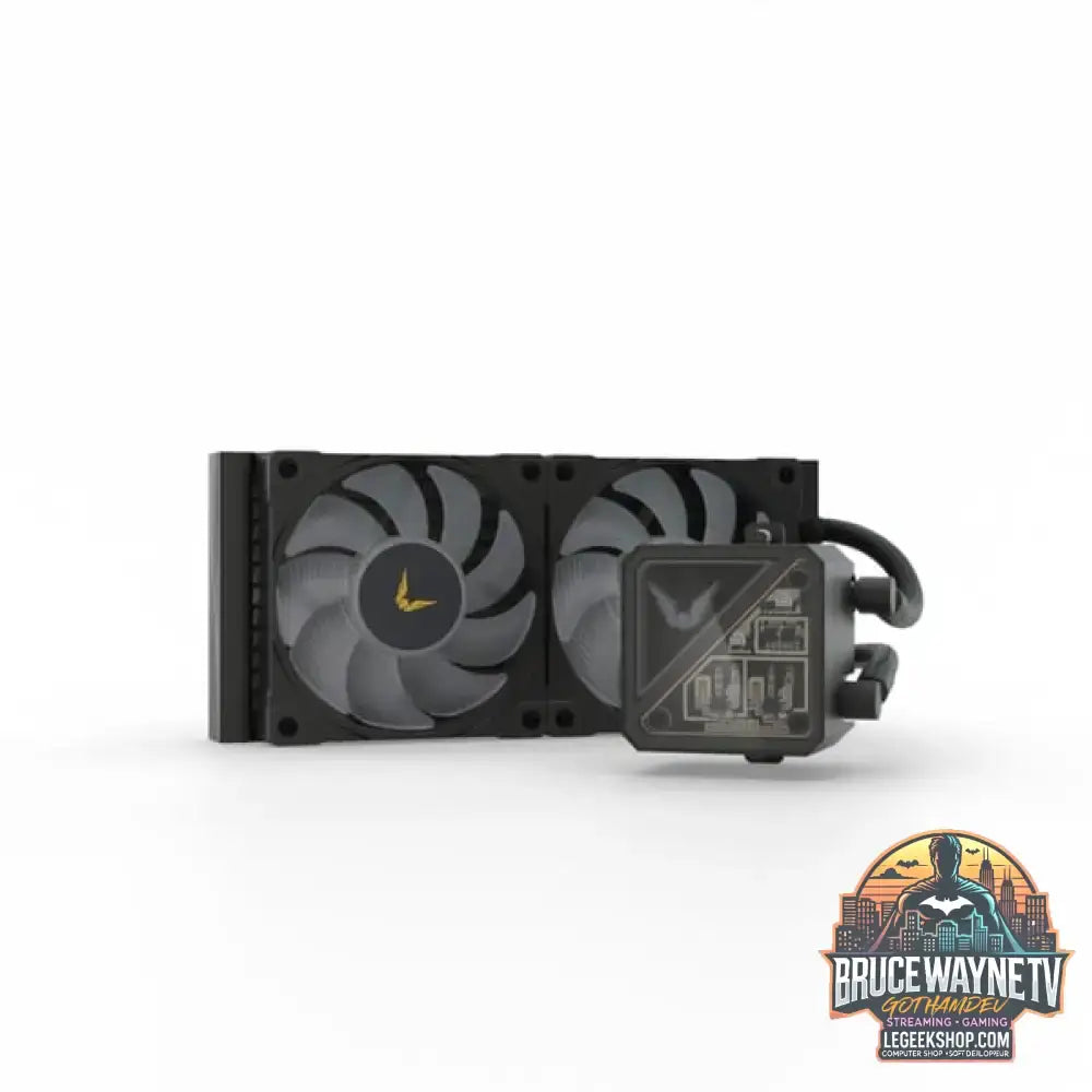 Valkyrie V240 Lite ARGB, Wasserkühlung schwarz - Valkyrie - vue 4