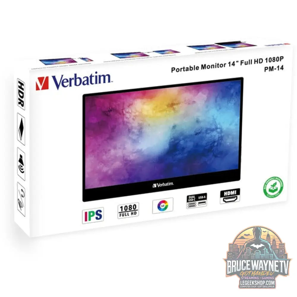 Verbatim PM-14 14" Full HD IPS 60 Hz - Verbatim - vue 7