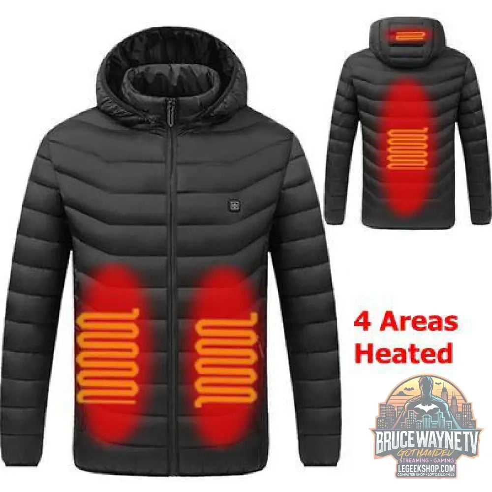 Veste Chauffante Homme USB Rechargeable Hiver - Veste Chauffante Homme