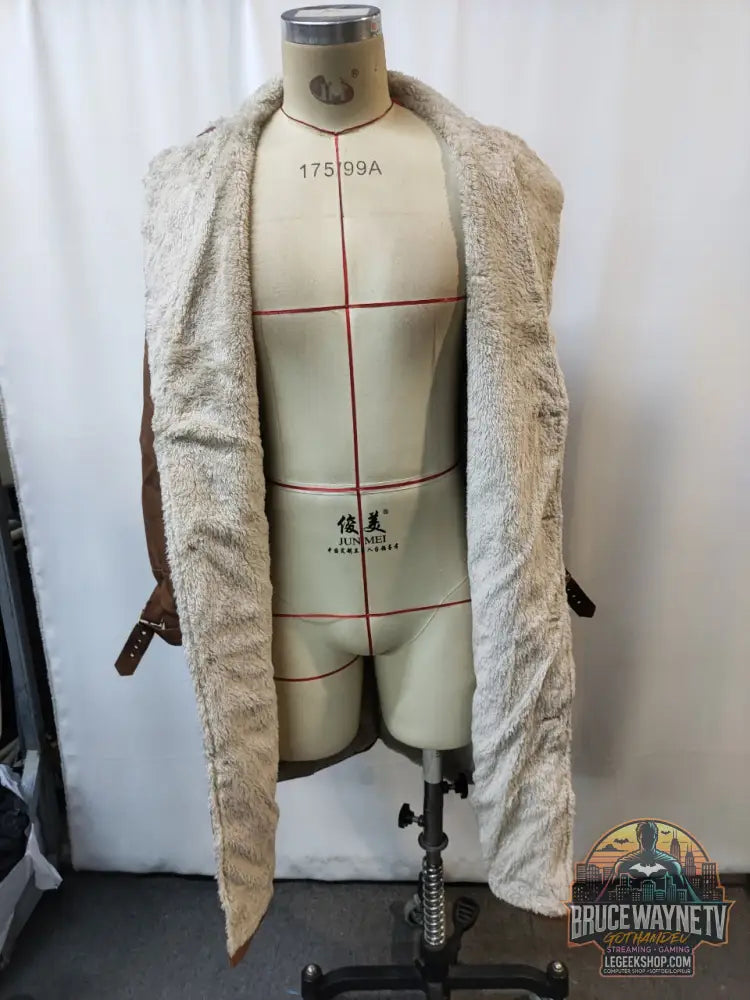 Veste Longue Cuir Suédé Homme Doublée Polaire Hiver - Veste Longue Homme