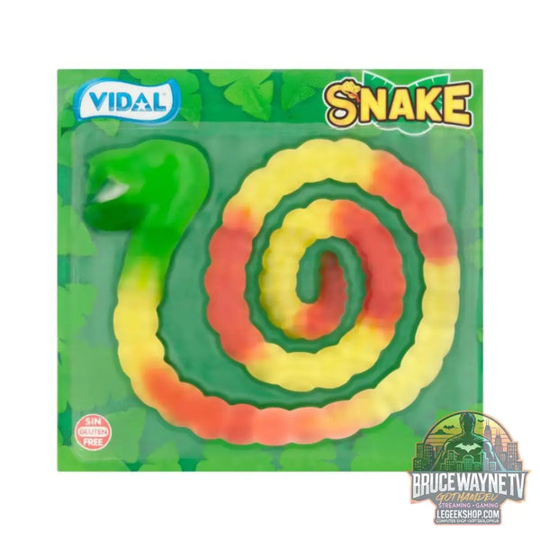 Vidal Snake Jelly bonbon gélifié en forme de serpent de 66g (Paquet de 11) - Snacks & boissons importés