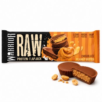 Warrior Raw Portein Oat bar Choco & Peanut Butter 75 Gr x 12