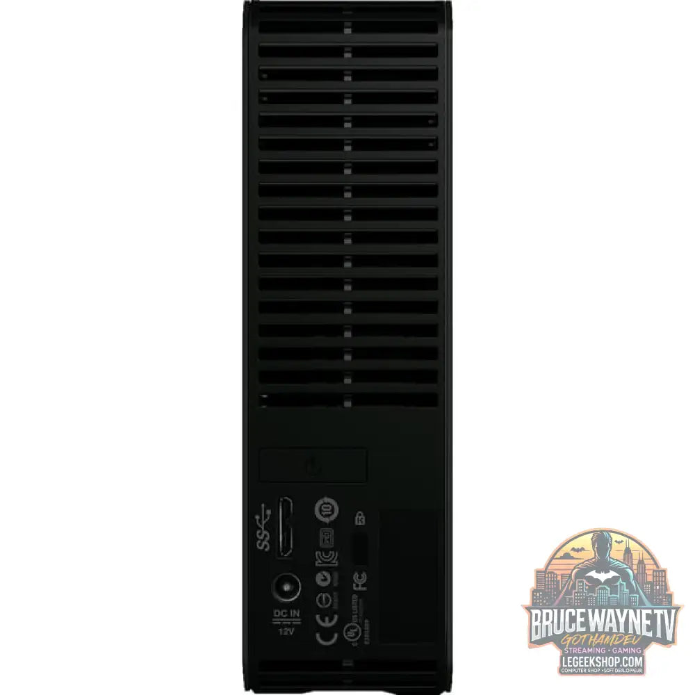 WD Elements Desktop 12 TB, Externe Festplatte noir, Micro-USB-B 3.2 Gen 1 (5 Gbit/s) - WD - vue 5