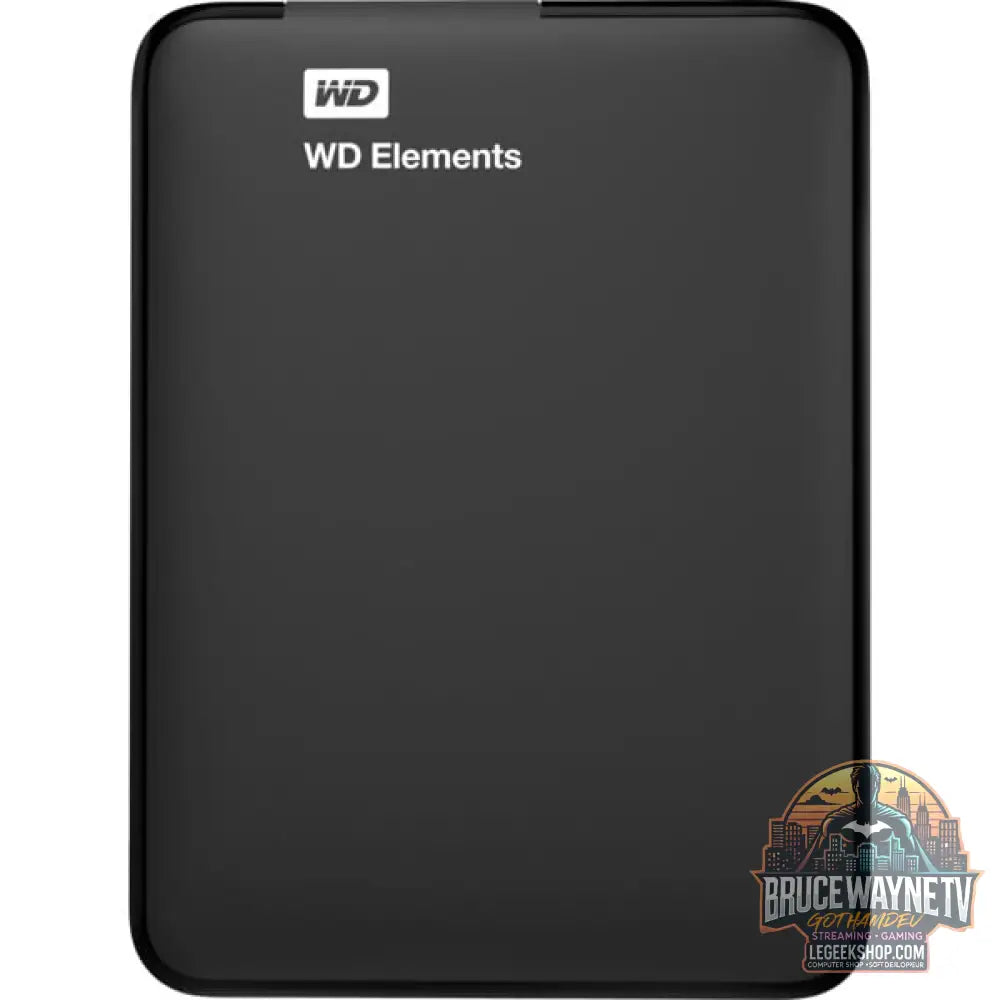 WD Elements Portable 2 TB, Externe Festplatte noir, Micro-USB-B 3.2 Gen 1 (5 Gbit/s) - WD - vue 2