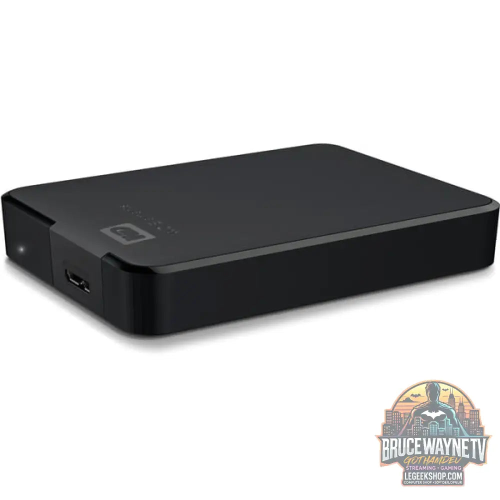 WD Elements Portable 4 TB, Externe Festplatte noir, Micro-USB-B 3.2 Gen 1 (5 Gbit/s) - WD - vue 4