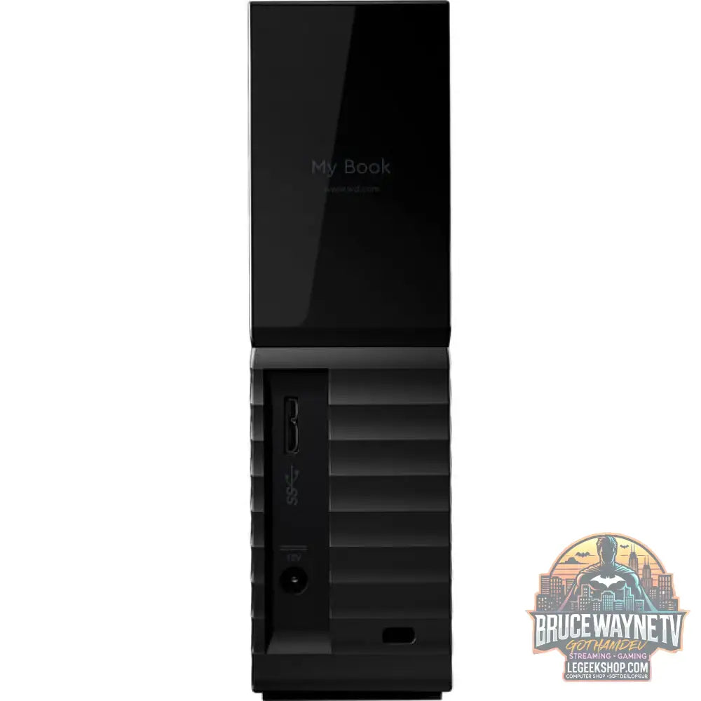 WD My Book 6 TB, Externe Festplatte noir, Micro-USB-B 3.2 Gen 1 (5 Gbit/s) - WD - vue 3