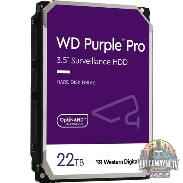 WD Purple Pro 22TB, Festplatte SATA 6 Gb/s, 3,5" - WD