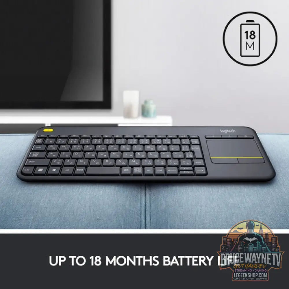 Wireless Touch Keyboard K400 Plus - Logitech - vue 7