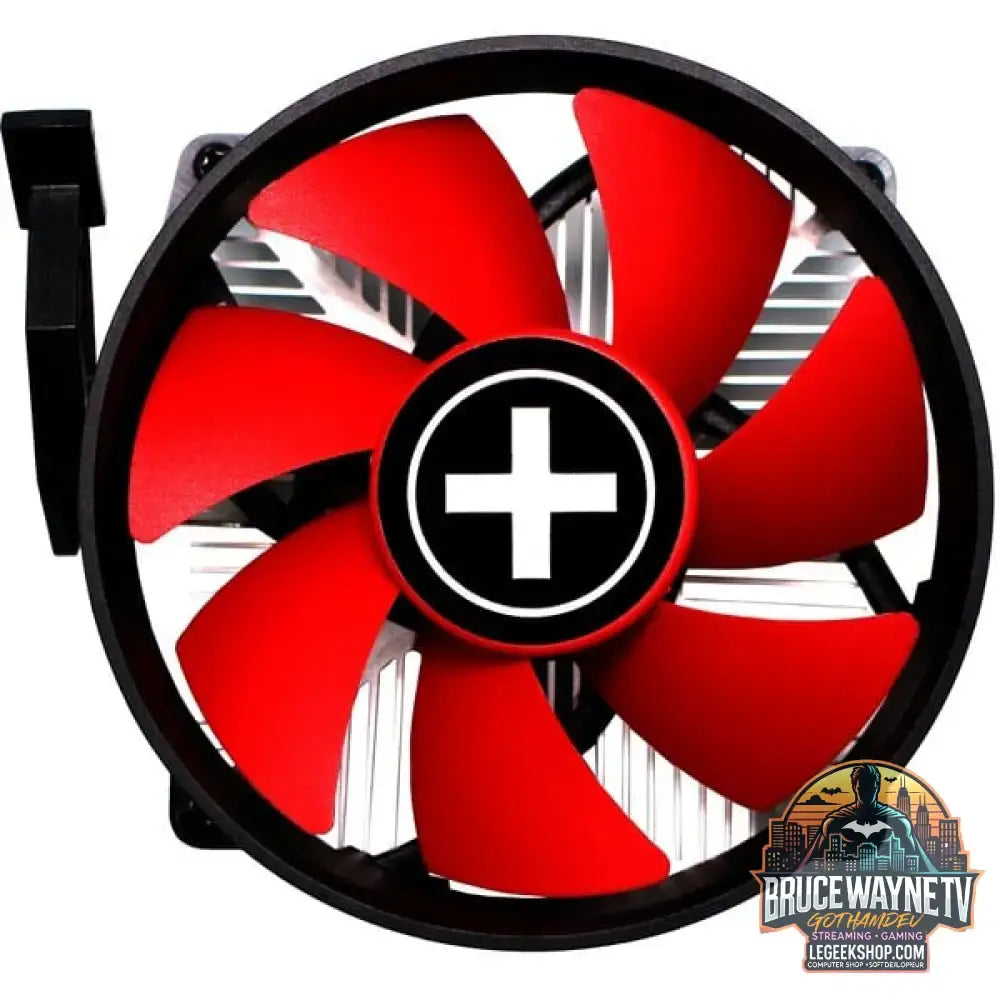 Xilence A250PWM, CPU-Kühler schwarz/rot, 92 mm - Xilence - vue 2