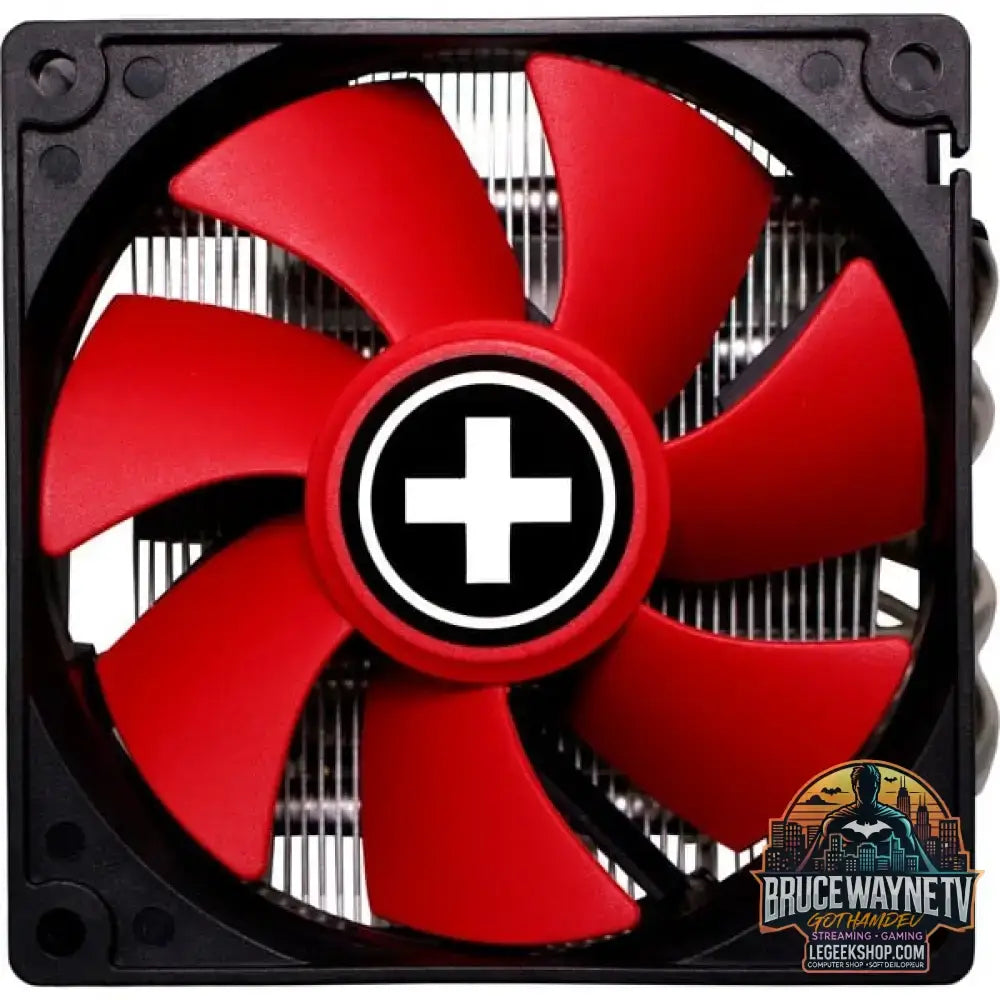 Xilence A404T, CPU-Kühler schwarz/rot, Performance C Serie, 92 mm - Xilence - vue 2