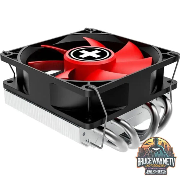 Xilence A404T, CPU-Kühler schwarz/rot, Performance C Serie, 92 mm - Xilence