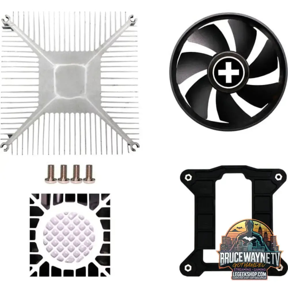 Xilence I200, CPU-Kühler schwarz, 92 mm - Xilence - vue 5
