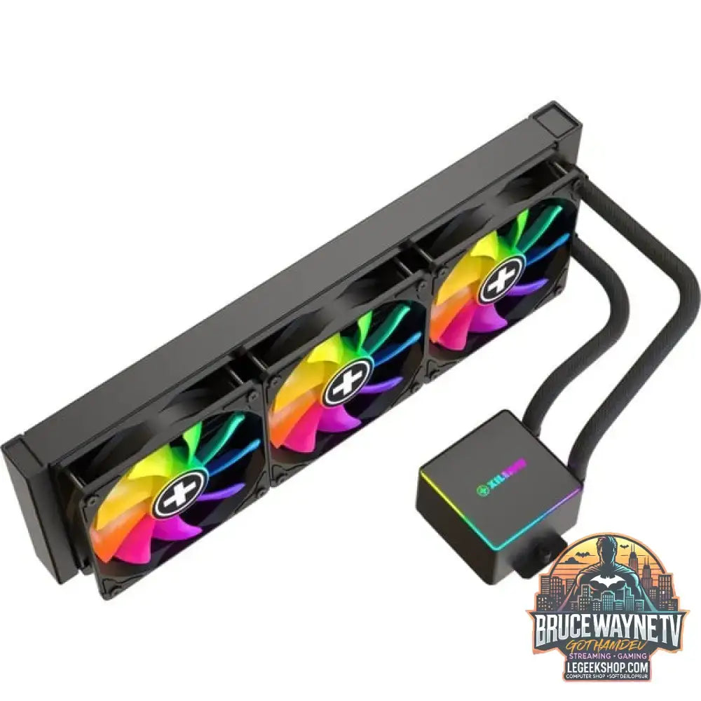 Xilence LiQuRizer LQ360PRO.ARGB 360mm, Wasserkühlung schwarz - Xilence - vue 5