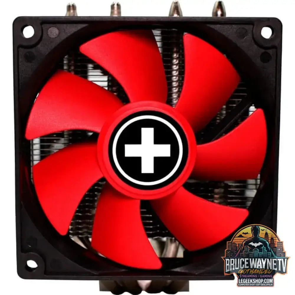 Xilence M504D, CPU-Kühler schwarz/rot, Performance C Serie, 92 mm - Xilence - vue 2