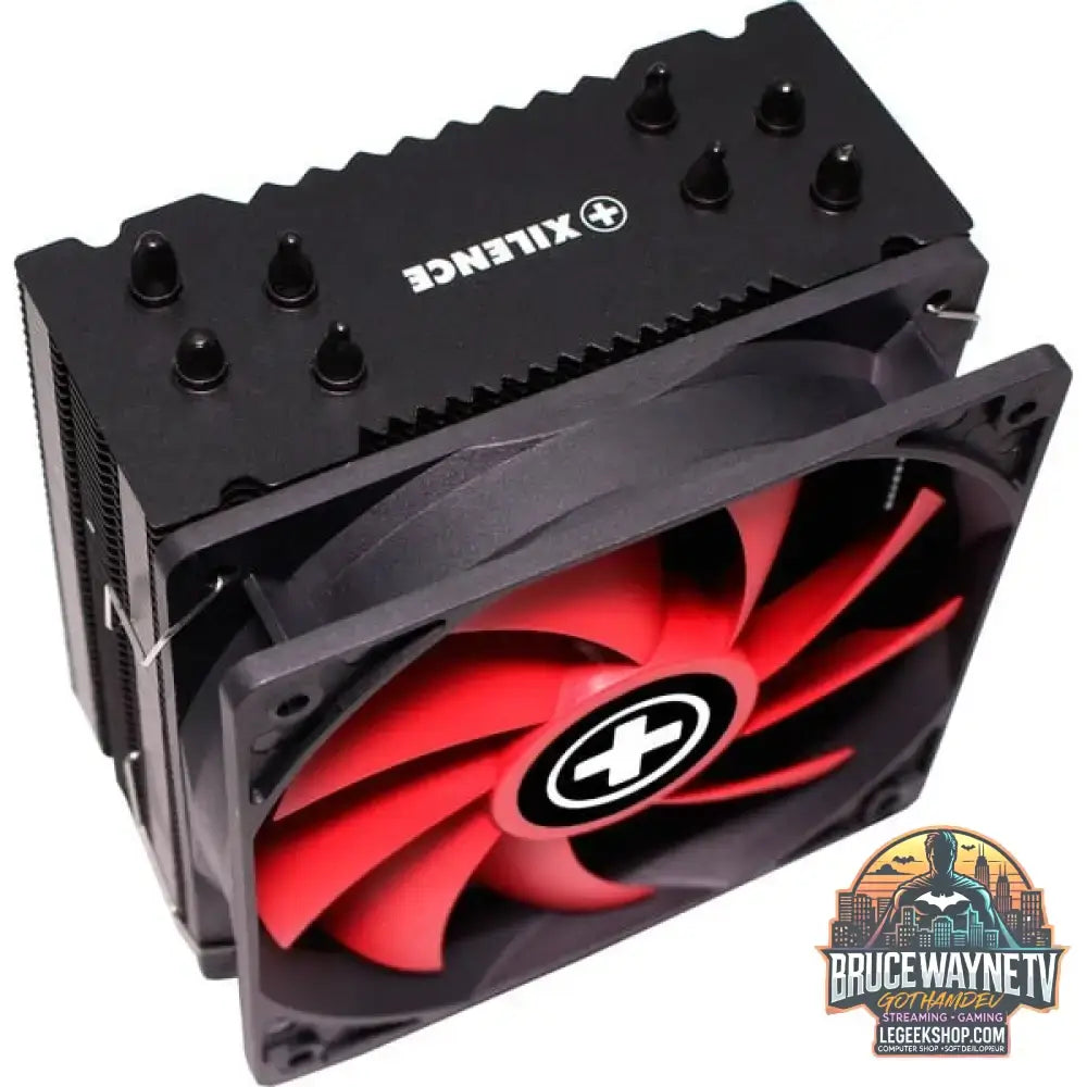 Xilence M704, CPU-Kühler schwarz/rot, 120 mm - Xilence - vue 5
