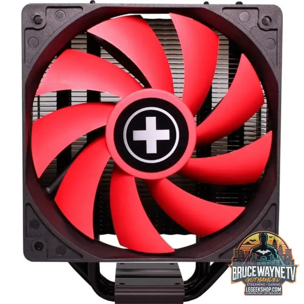 Xilence M704, CPU-Kühler schwarz/rot, 120 mm - Xilence - vue 2