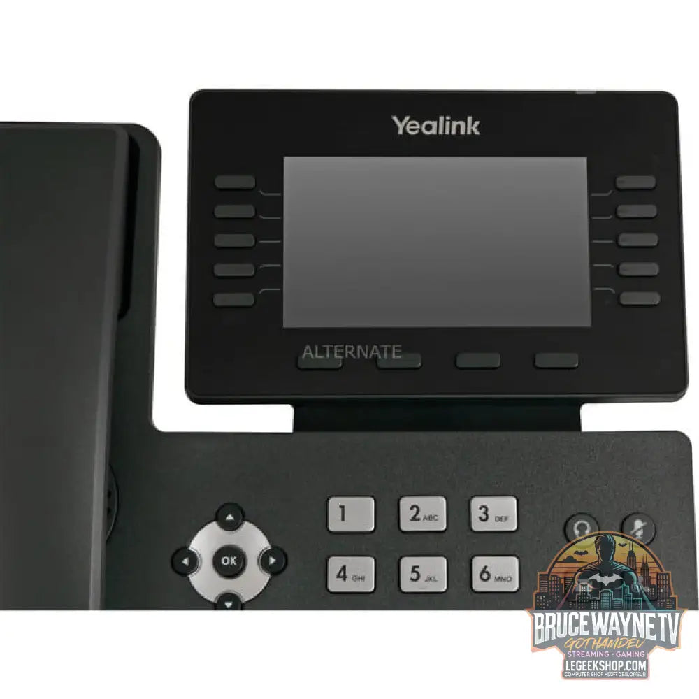 Yealink SIP-T54W, VoIP-Telefon noir - Yealink - vue 3