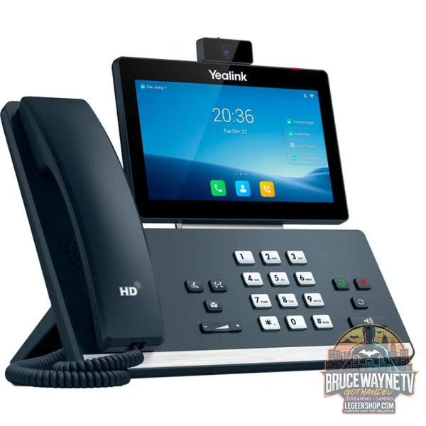 Yealink SIP-T58W avec Kamera, VoIP-Telefon noir - Yealink