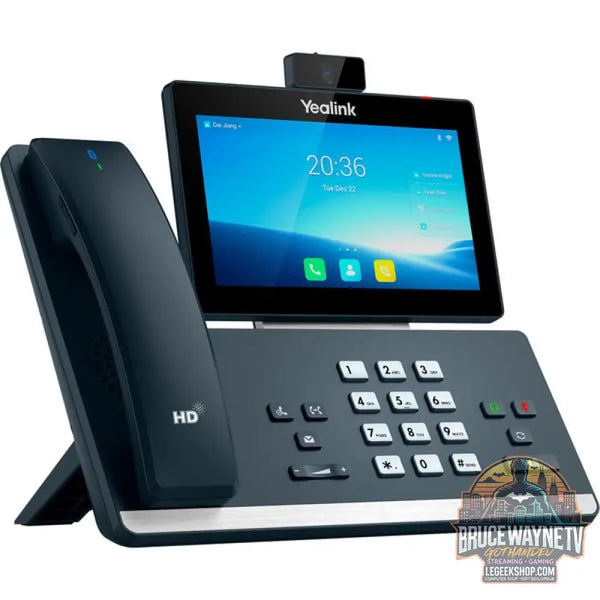 Yealink SIP-T58W Pro avec Kamera, VoIP-Telefon noir - Yealink