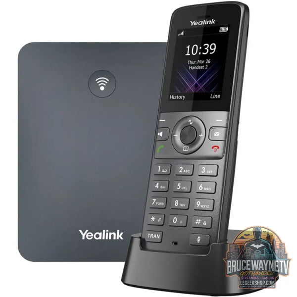 Yealink W74P, VoIP-Telefon noir, Basisstation avec Mobilteil - Yealink