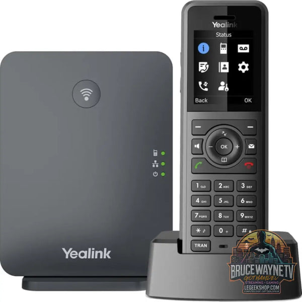 Yealink W77P, VoIP-Telefon noir, Basisstation avec Mobilteil - Yealink