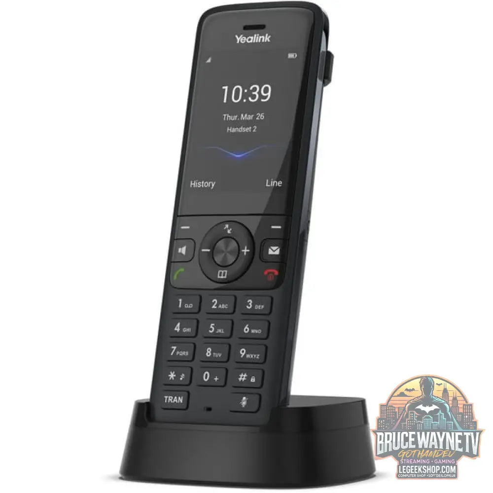Yealink W78H, analoges Telefon gris foncé, DECT-Mobilteil - Yealink - vue 4